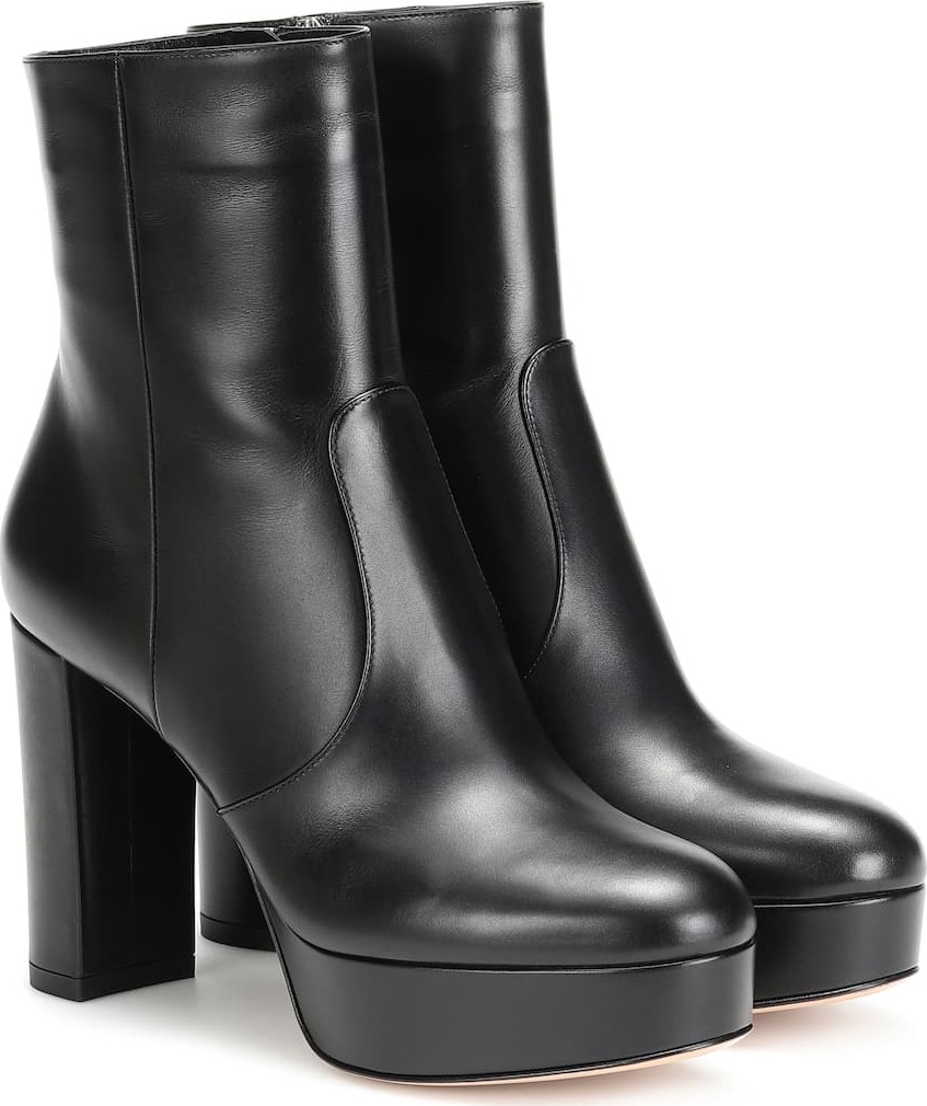 Gianvito Rossi Leather ankle boots