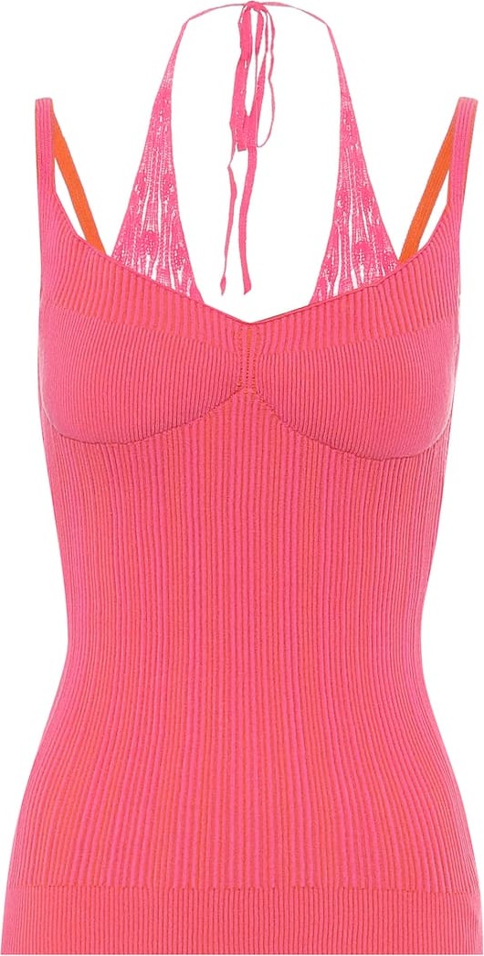 Jacquemus La Maille Valensole tank top