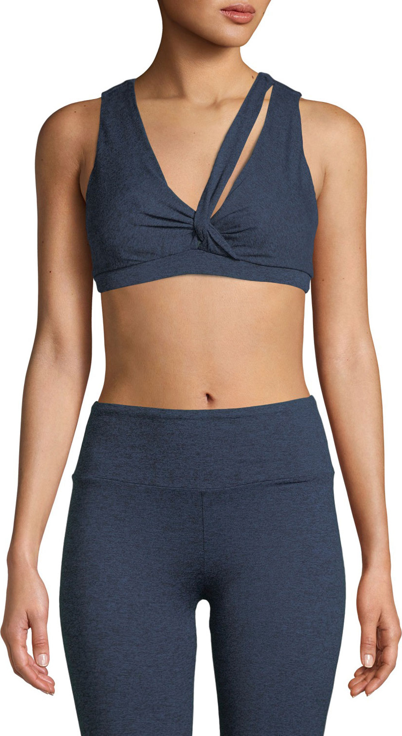 Lanston Enzo Loop V-Neck Sports Bra