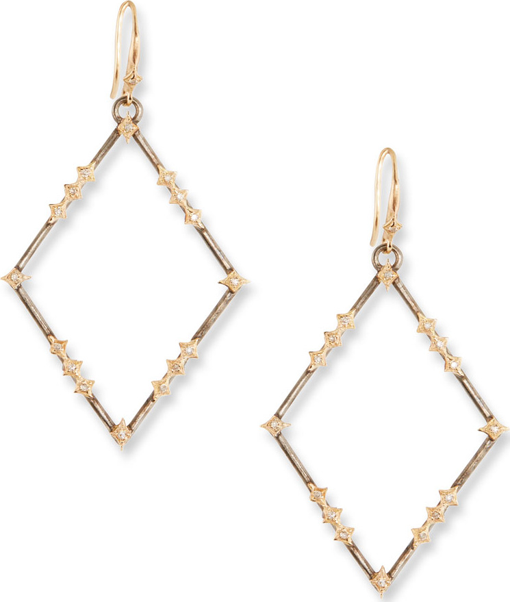 Armenta New World Diamond Crivelli Drop Earrings