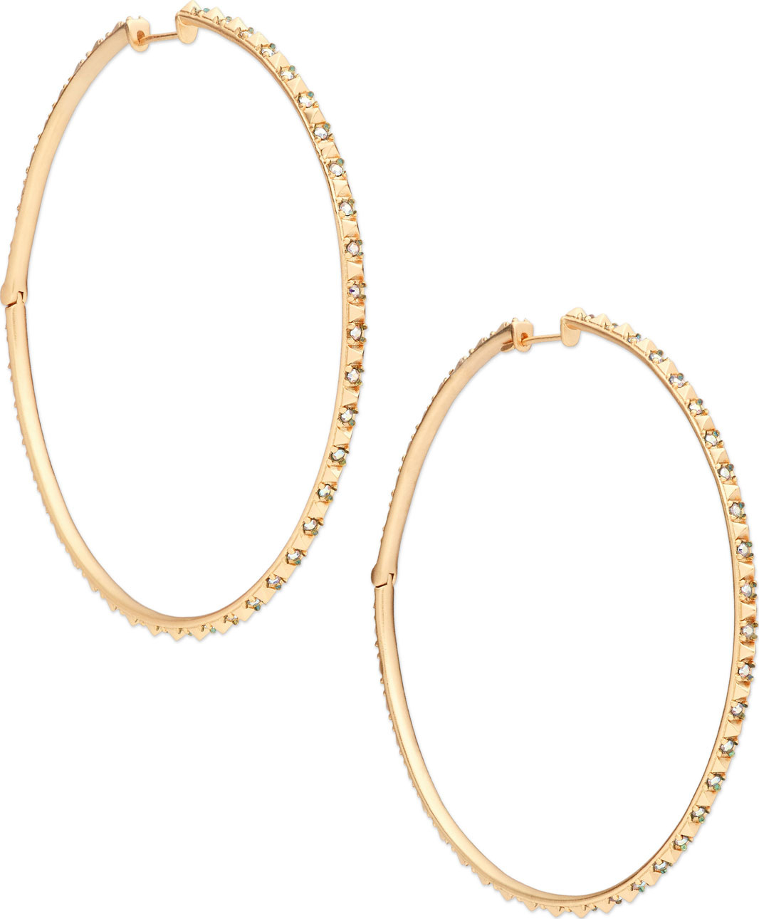 Kendra Scott Annemarie Crystal Hoop Earrings
