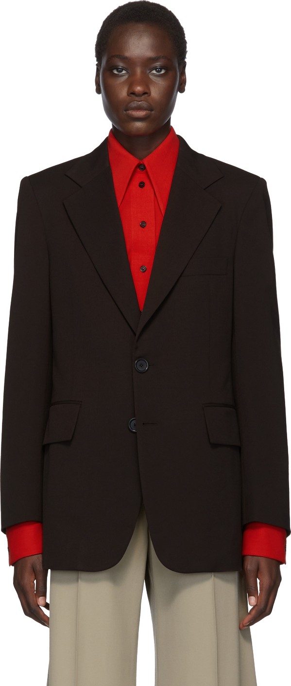 Kwaidan Editions Brown Oversized 70's Blazer