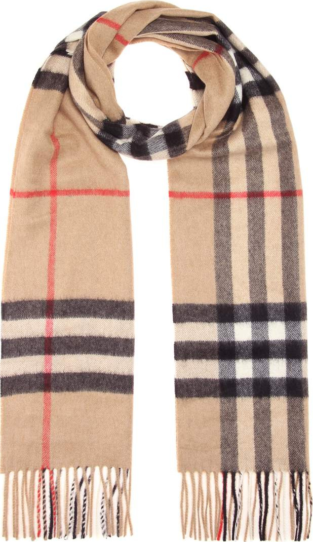 Burberry London England Giant Icon cashmere scarf