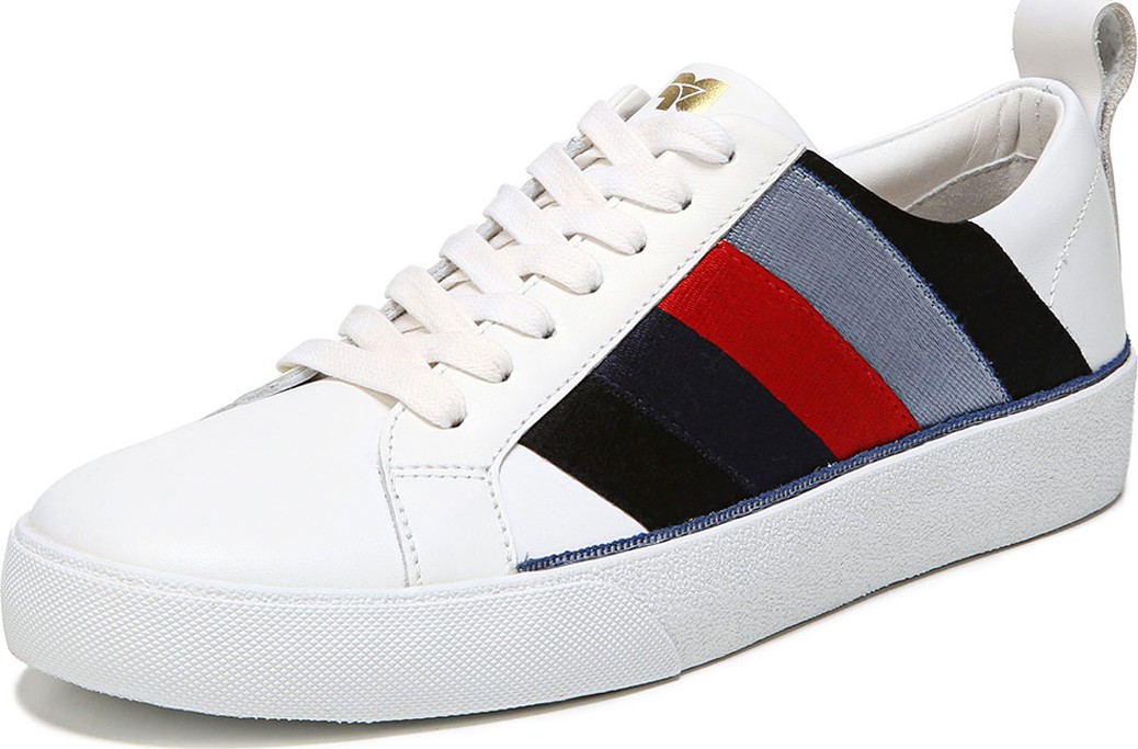 DIANE von FURSTENBERG Tess Leather Platform Sneakers
