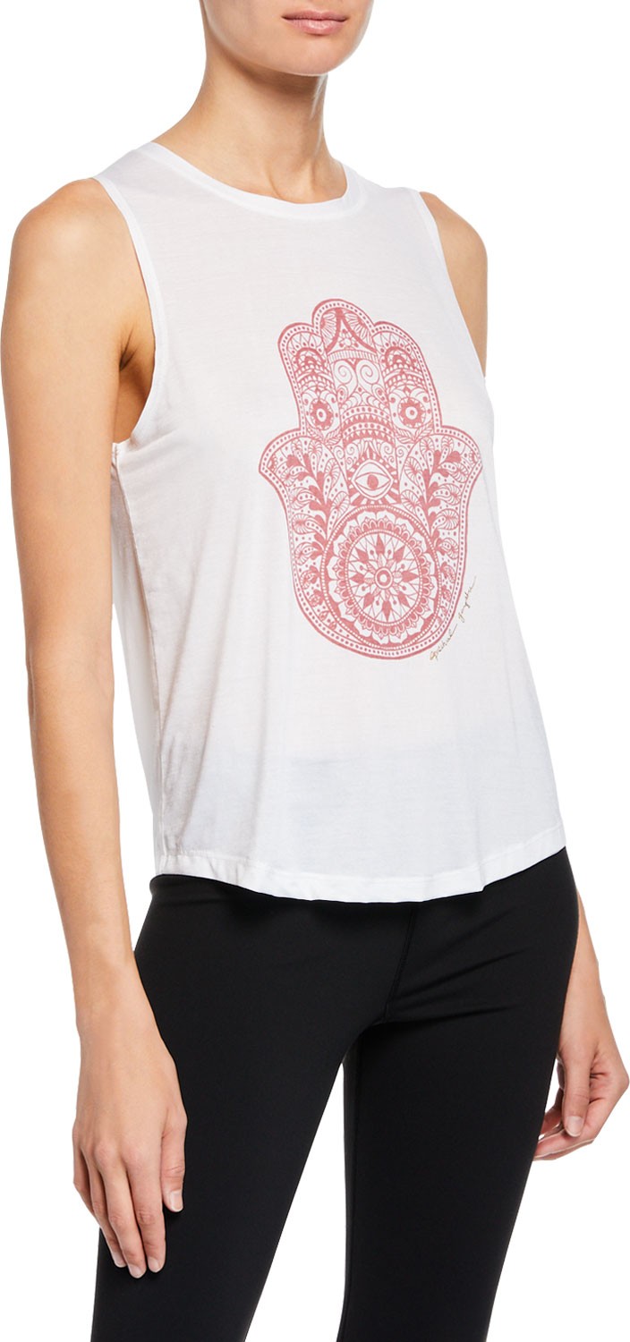 Spiritual Gangster Hamsa Active Muscle Tank