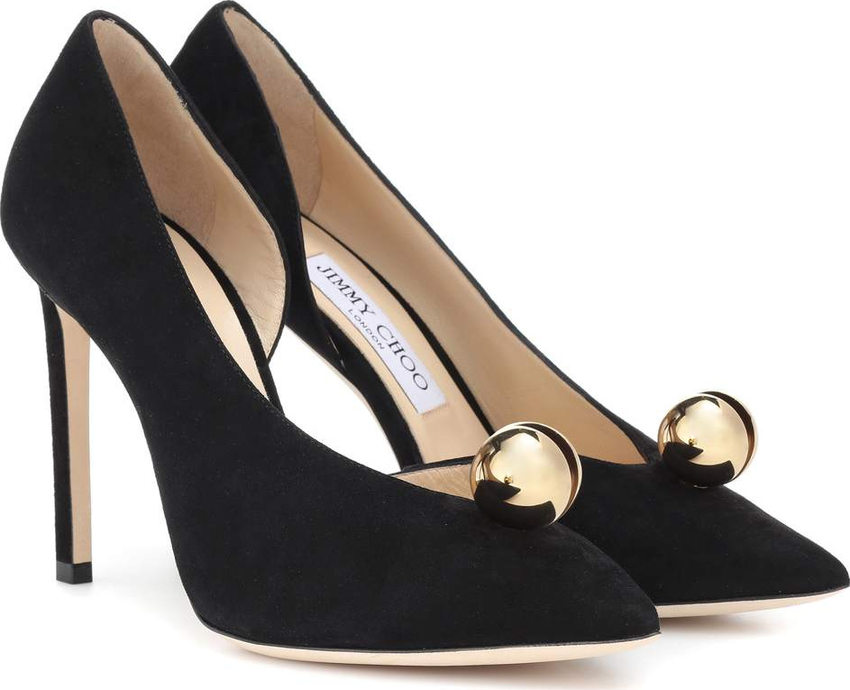 Jimmy Choo Sadira 100 suede pumps