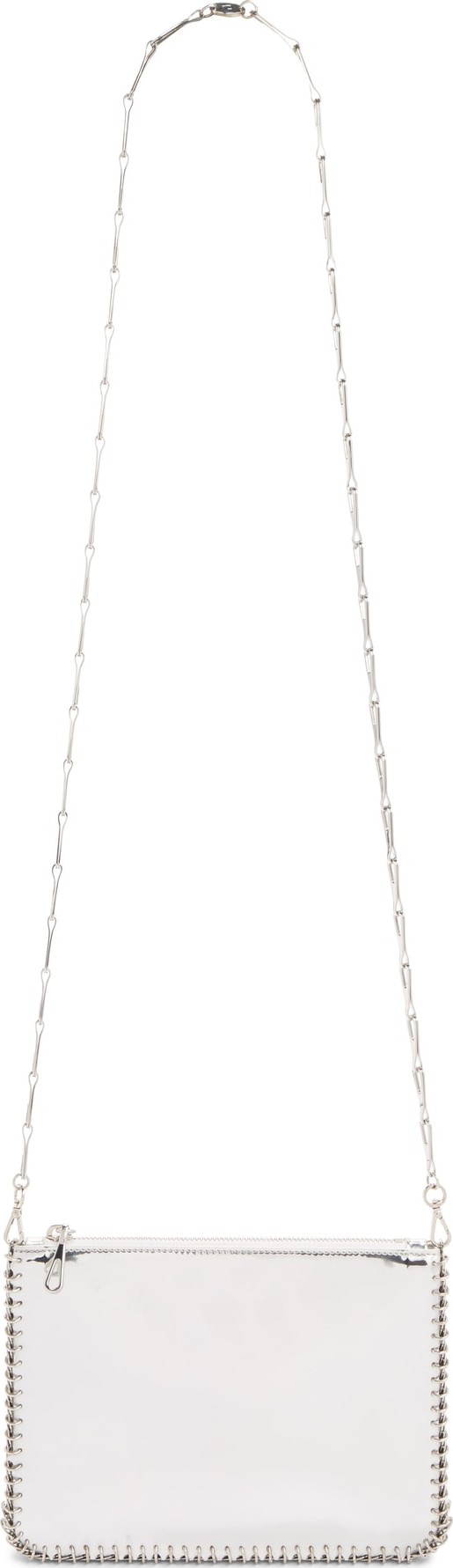 Paco Rabanne Mirror Faux Leather Crossbody Bag