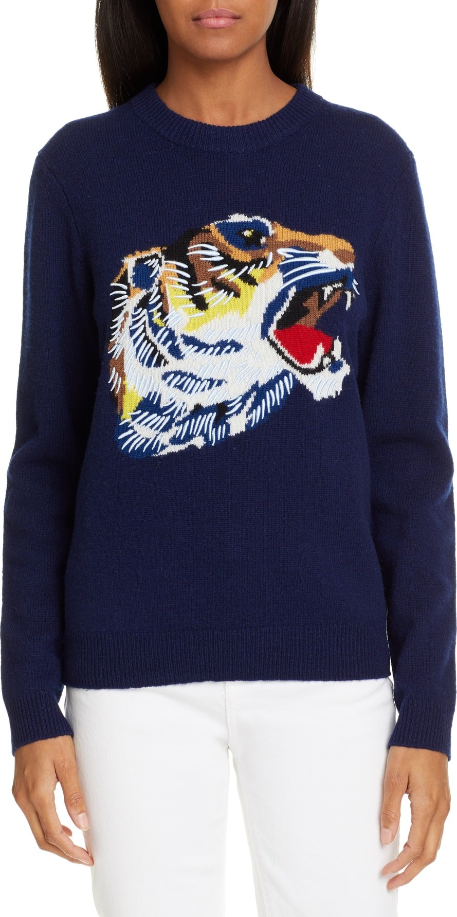KENZO Tiger Head Wool Sweater