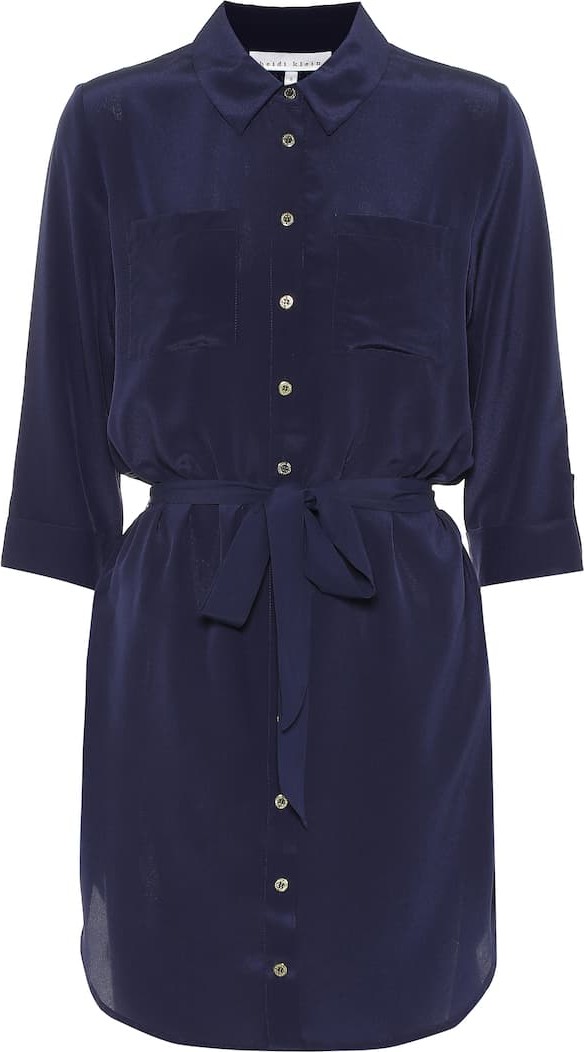HEIDI KLEIN Salina silk shirt dress