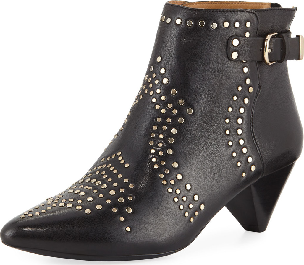 Joie Bickson Stud Buckle Booties