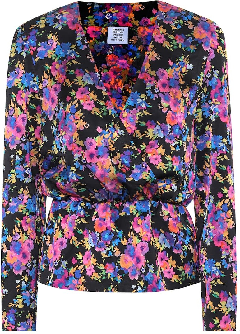 Vetements Floral-print blouse