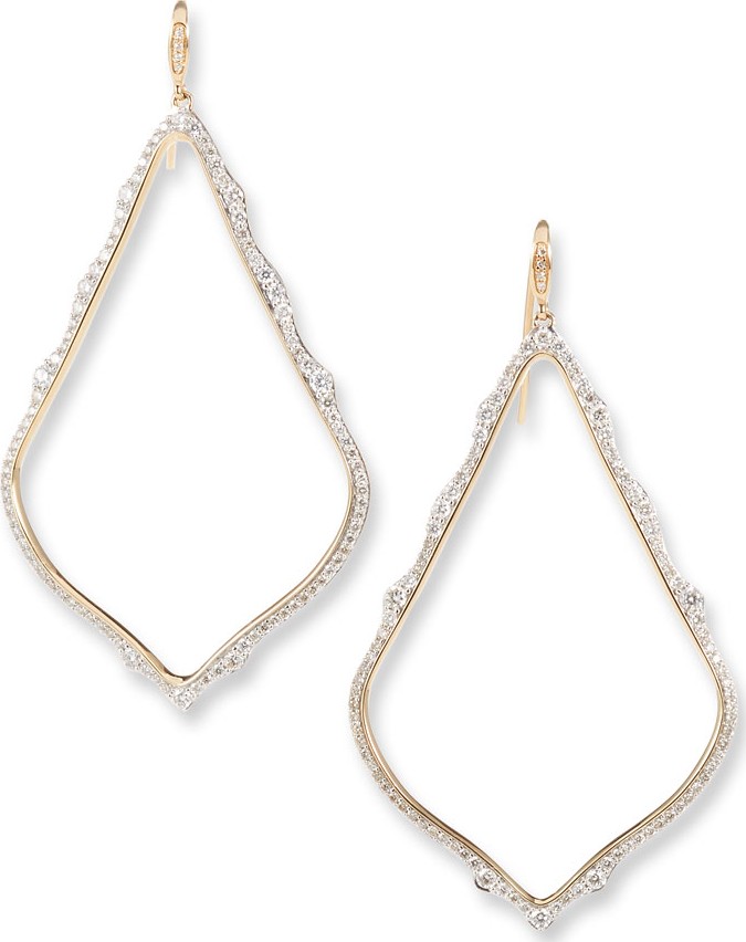 Kendra Scott Sophee 14k Gold Diamond Earrings
