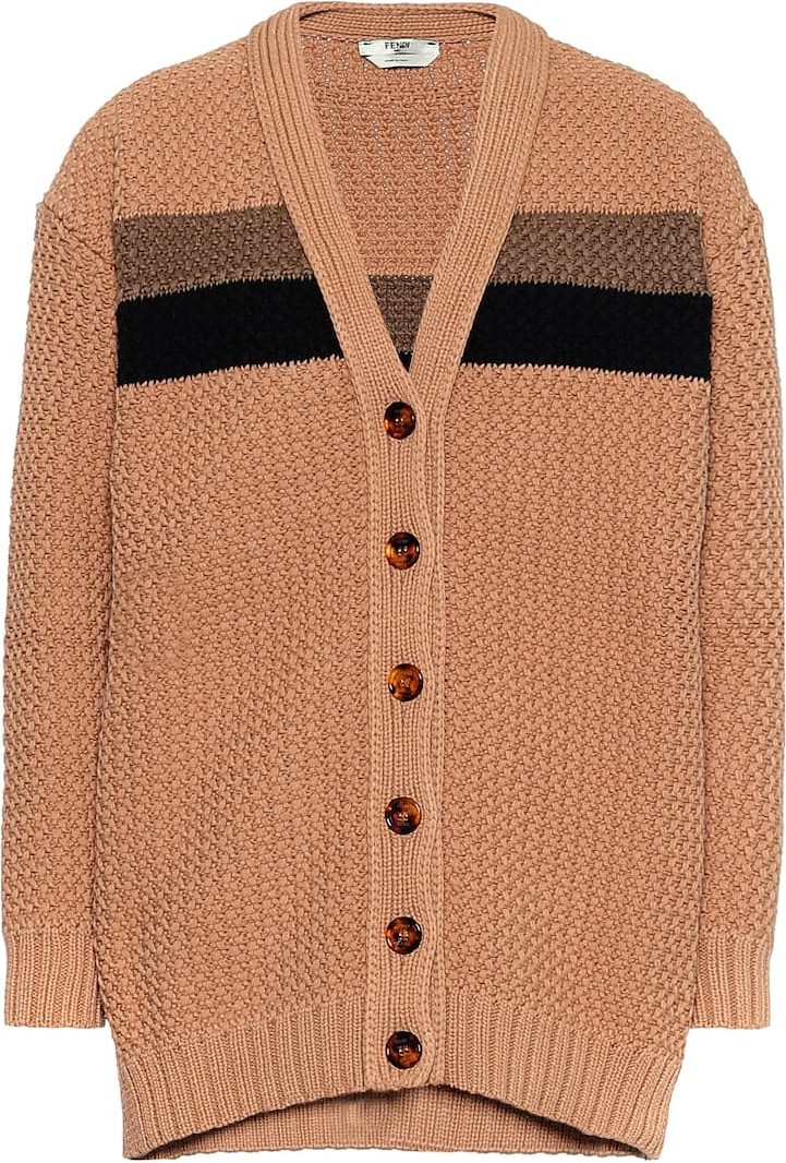 Fendi Cotton-blend cardigan