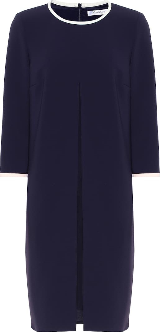 Max Mara Azulene crêpe dress