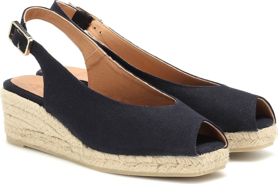 Castaner Dosalia canvas wedge espadrilles