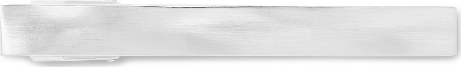 Lanvin Brushed Rhodium-Plated Tie Clip