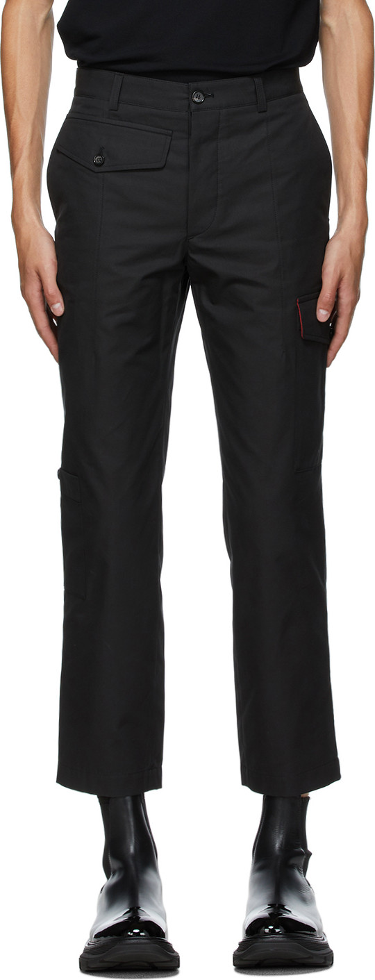Alexander McQueen - Black Military Trousers Alexander McQueen - Black Military Trousers