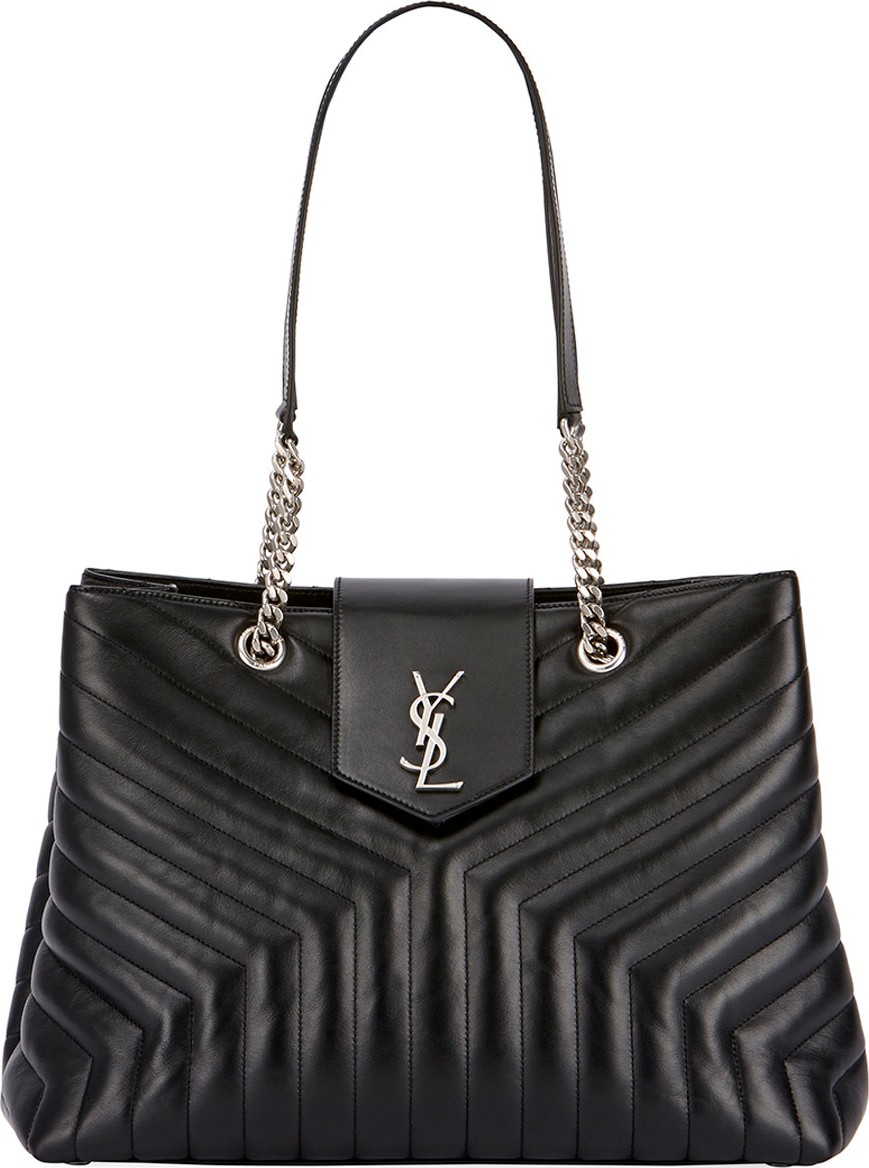 Saint Laurent Loulou Monogram YSL Medium Quilted Shoulder Bag