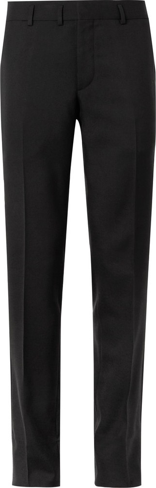 Saint Laurent Slim-Fit Virgin Wool-Gabardine Trousers