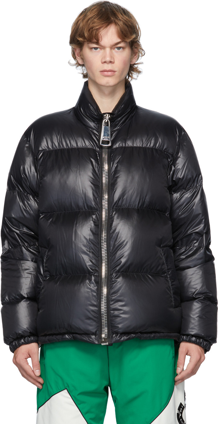 Moschino - Black Down Logo Jacket