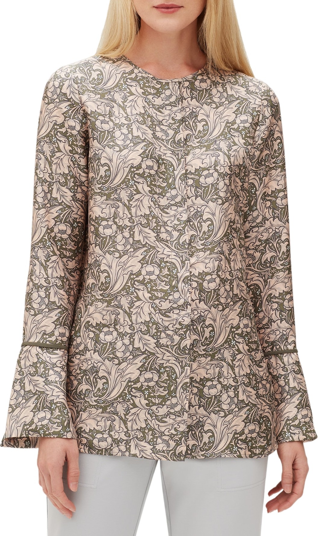 Lafayette 148 New York Izzie Silk Blouse