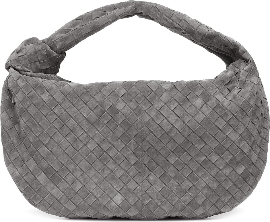 Bottega Veneta BV Jodie Medium intrecciato suede tote