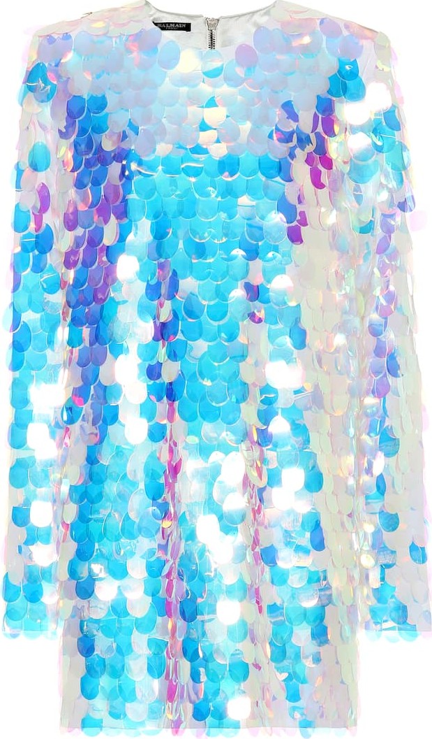 Balmain Sequined minidress