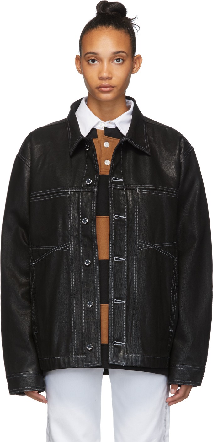 Noon Goons Black Denim Mine Jacket