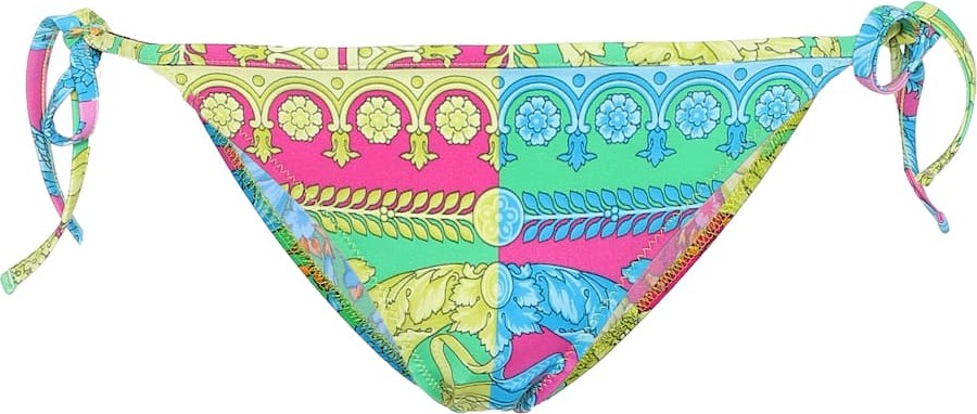 Versace Printed bikini bottoms
