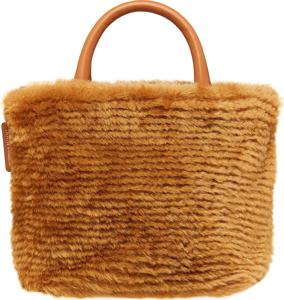 Loeffler Randall Ava Shearling Tote Bag
