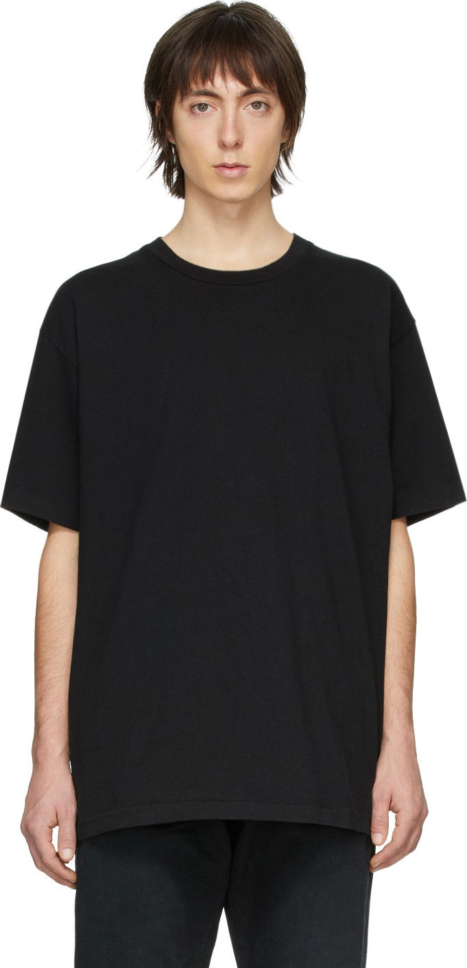 John Elliott Black University T-Shirt