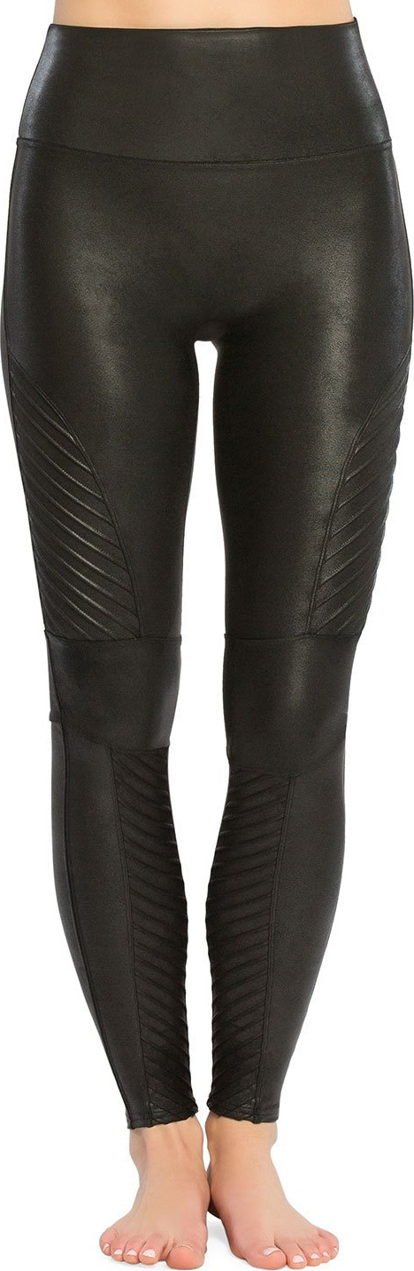 SPANX Moto Faux-Leather Leggings