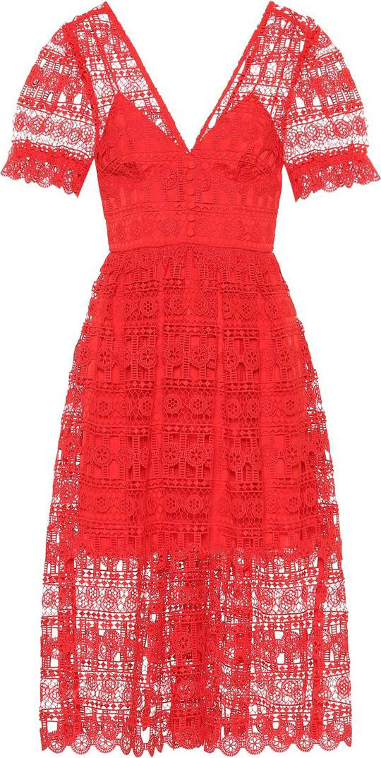 Self Portrait Lace dress