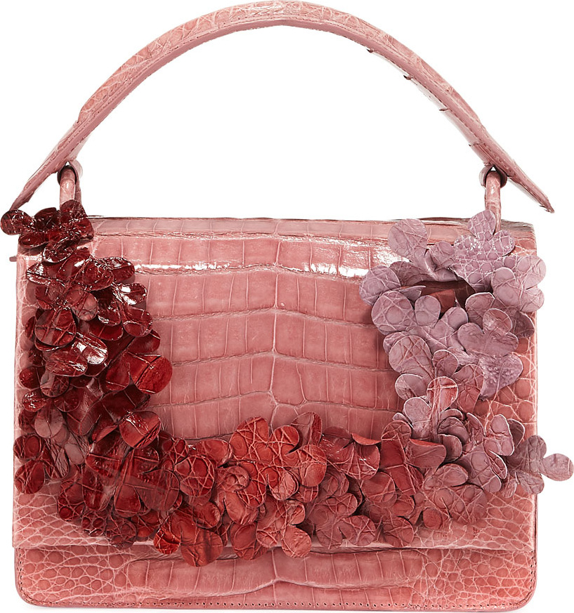 Nancy Gonzalez Divino Small Floral Shoulder Bag