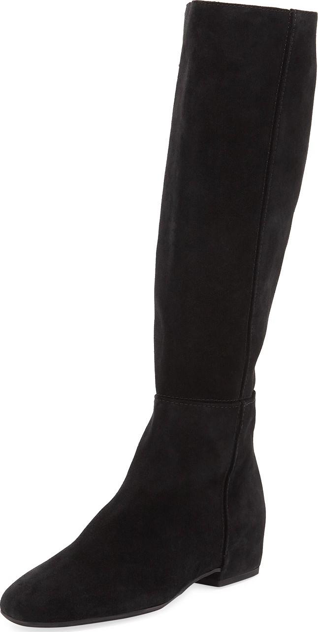 Aquatalia Ursa Weatherproof Suede Knee Boots