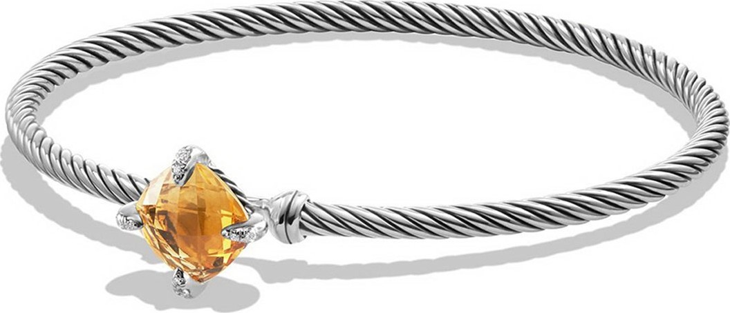 David Yurman 9mm Châtelaine Bracelet with Amethyst