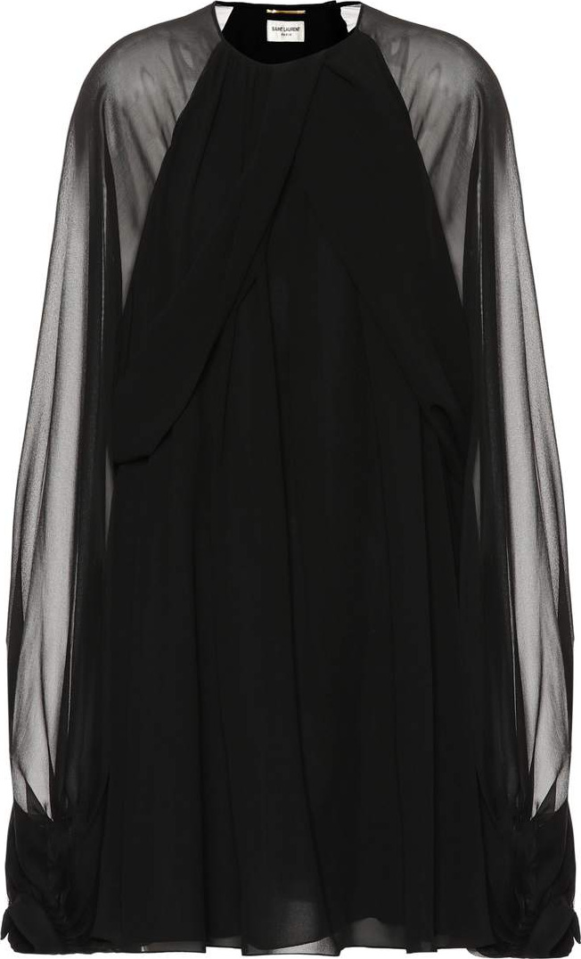 Saint Laurent Silk minidress