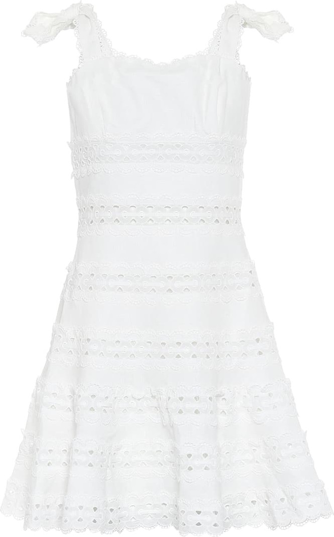 Zimmermann Kirra linen minidress
