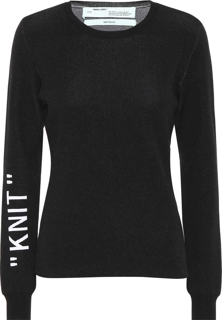 Off White Intarsia sweater