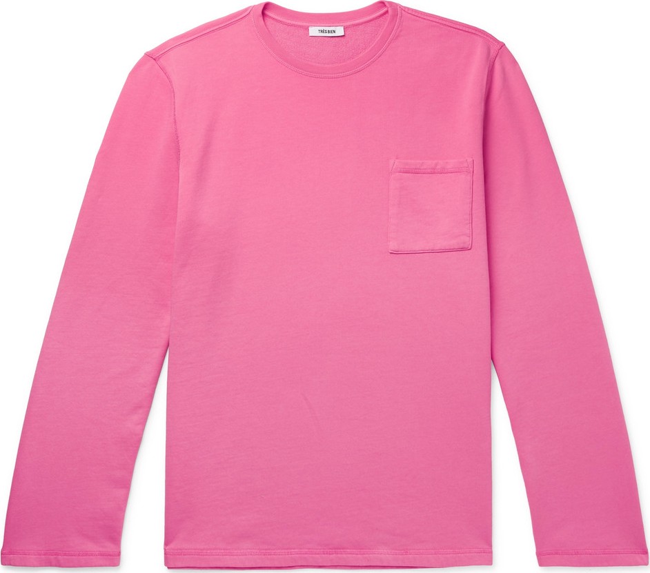 Très Bien Oversized Loopback Cotton-Jersey Sweatshirt