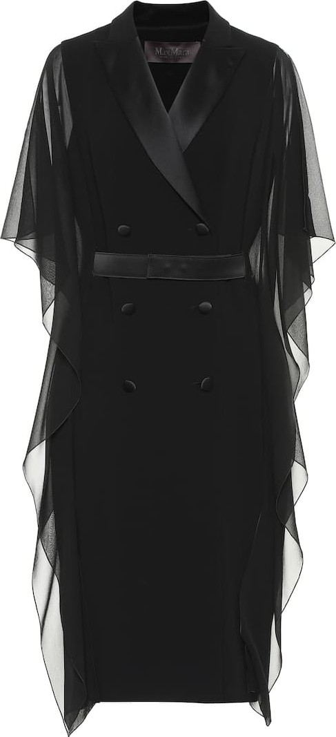 Max Mara Palomba crêpe dress