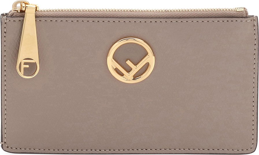 Fendi F Logo Card Case Pouch Bag