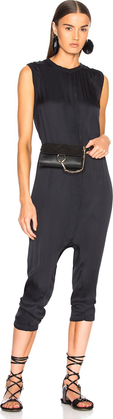 ENZA COSTA Drop Rise Jumpsuit