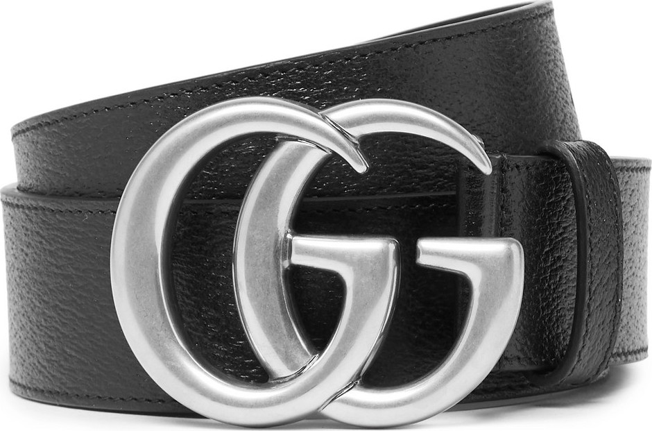 Gucci 4cm Full-Grain Leather Belt
