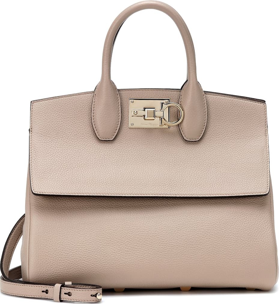 Salvatore Ferragamo Studio leather tote