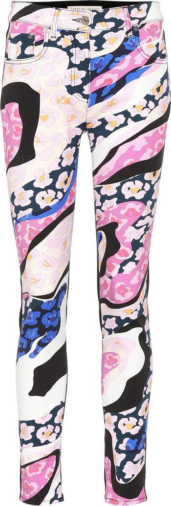 Emilio Pucci Printed skinny jeans