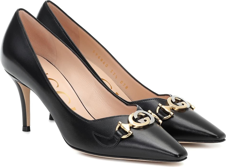 Gucci Zumi leather pumps