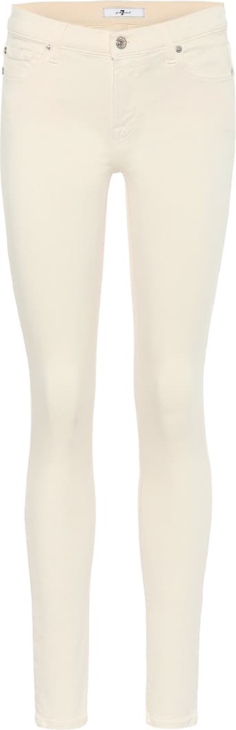 7 For All Mankind The Skinny mid-rise jeans