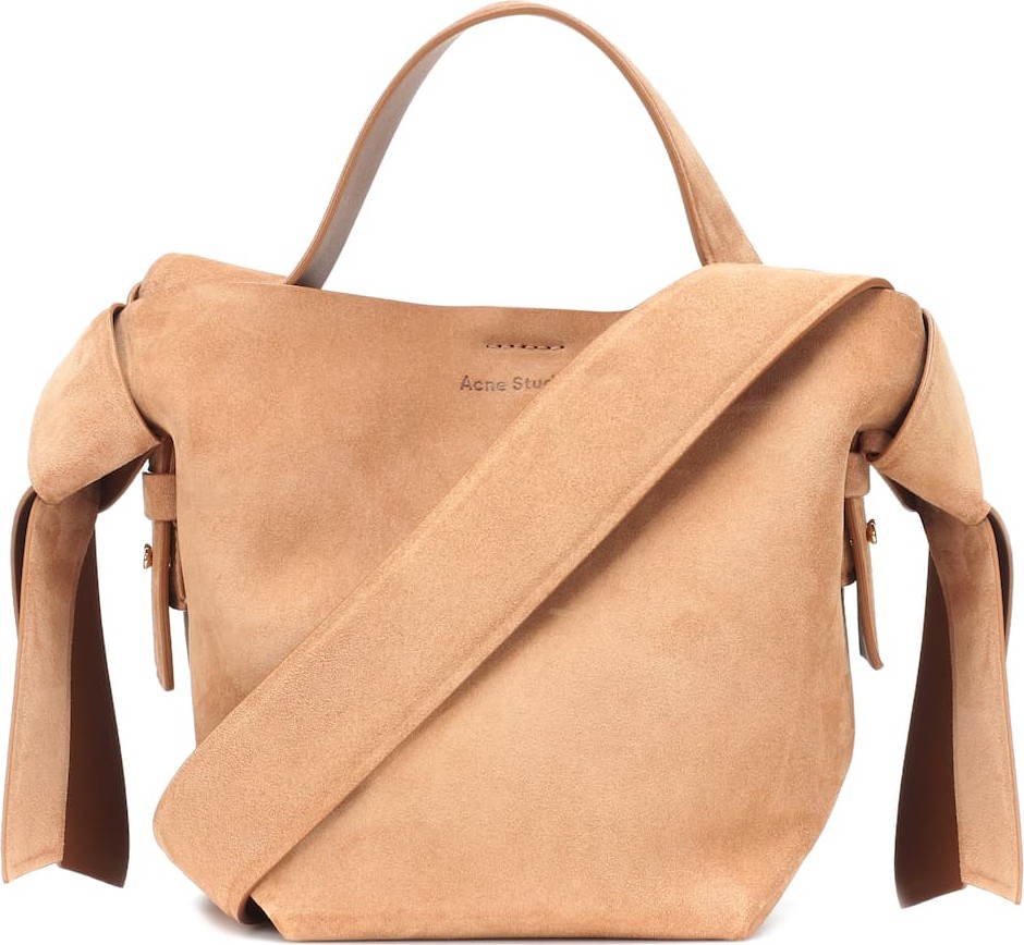 Acne Studios Musubi Mini suede shoulder bag