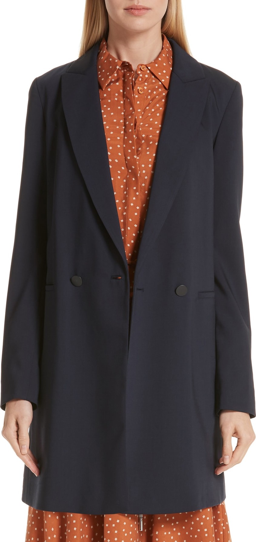 Lafayette 148 New York Maverick Double Breasted Jacket
